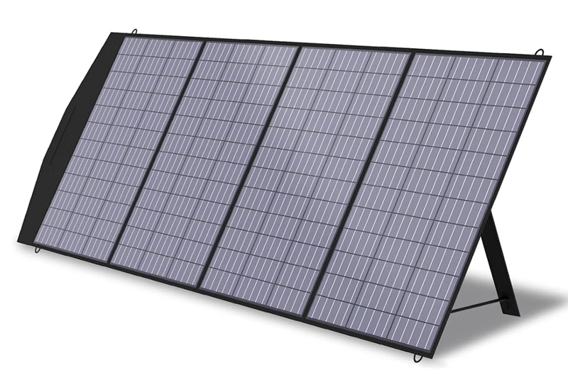 ASAGAO ポータブル電源用ソーラーパネル 200W ソーラー充電器/折り畳み可/21％～22％高変換効率/IP65防水防塵/2枚直列接続可/MC4コネクタ/防災推奨マーク取得