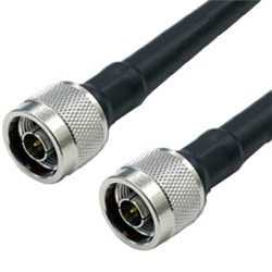 低損失同軸ケーブル 50Ω N型プラグ/N型プラグ CA-400 φ10.29mm 40m