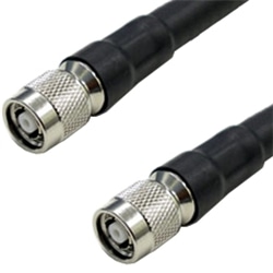 低損失同軸ケーブル 50Ω RP-TNCプラグ/RP-TNCプラグ CA-400 φ10.29mm 100m