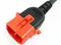 抜け防止 ダブルロック電源ケーブル C14 Dual Lock/C19 Lock 定格15A 250V PSE対応 1m