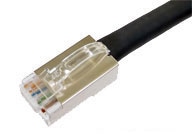 カテゴリ5e ロボットケーブル 撚り線 ストレート 黒(ケーブル仕様B) 15m