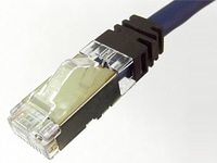 カテゴリ6A ロボット(シールド付)ケーブル 撚り線 ストレート配線 30m