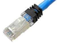 カテゴリ6A STPケーブル 単線 10GBASE-TXストレート 青 5m （仕様A）