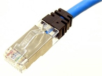 カテゴリ6A 撚り線STPケーブル ストレート 青 20m