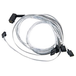 Adaptec 7シリーズ対応ケーブル ACK-I-rA-HDmSAS-4SATA-SB-.8M