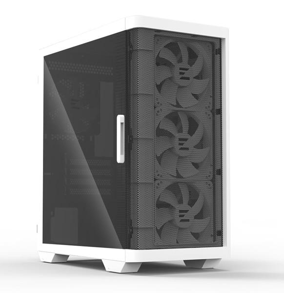 ミニタワー型PCケース M4 White