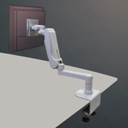 大画面用ディスプレイアーム フル機能タイプ 本体ユニット（ライトグレー）