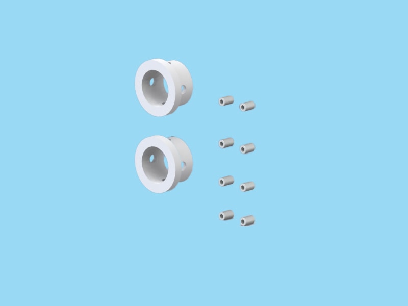 G4-CB-LG-31.8専用 径31.8mm-25.4mm 変換アダプタ