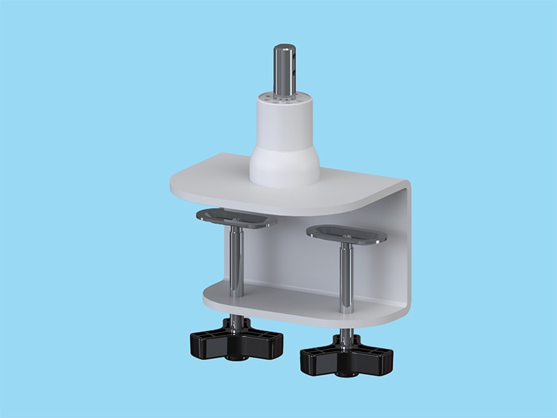 ロングアーム専用 強化クランプ（ホワイト）