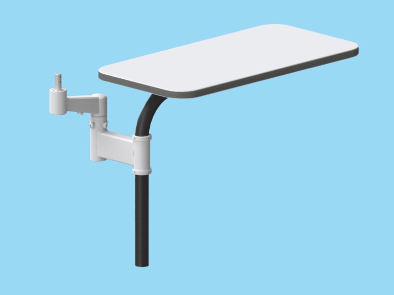 G4X・G5X・G7X専用 チェア机パイプ取付ブラケット 3.18mm径用