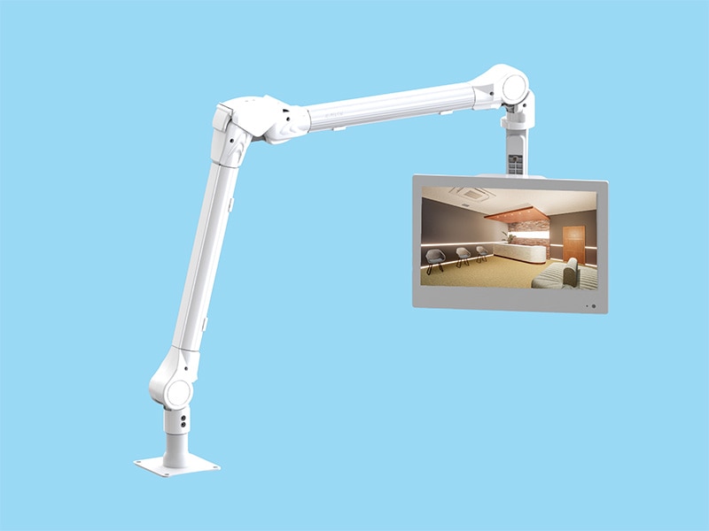 G7Hロングアーム本体ユニット＋エスケイネット社製SK-DTV14JWB セット品