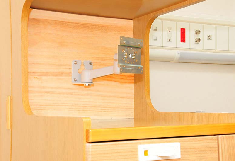 2Kg対応2軸タイプ 壁取付型 平行移動式アーム