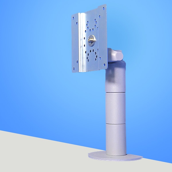 2Kg対応 垂直固定式ディスプレイアーム 本体ユニット（シルバー）