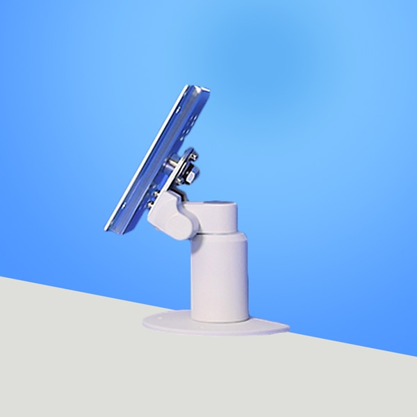 4Kg対応 卓上固定式ロータイプ ディスプレイアーム 本体ユニット（ホワイト）