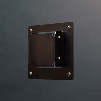 VESA75・100兼用 M4ネジ（傾斜角2段階選択タイプ） 壁取付金具