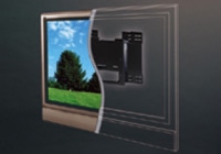 VESA200 M4・M6ネジ共有（垂直固定タイプ） 壁取付金具