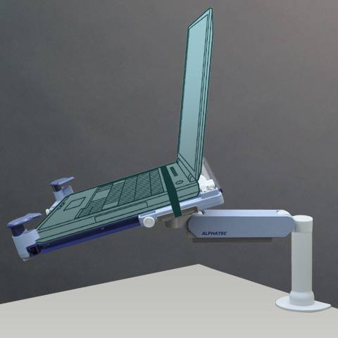 ノートブックPC搭載用アーム ショートタイプ