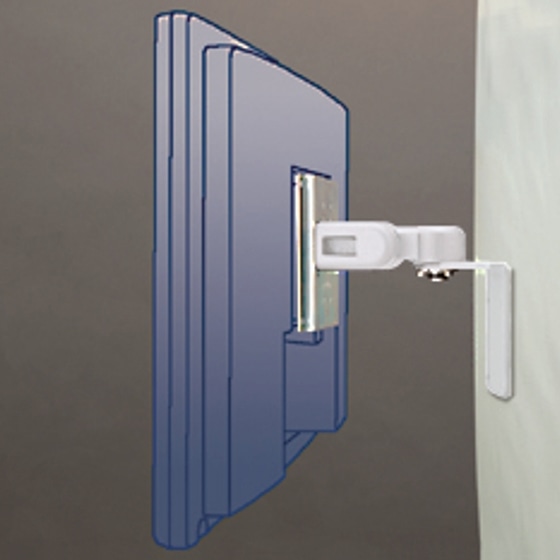 大型液晶ディスプレイ用 10Kg対応 壁取付スタンド(ライトグレー)