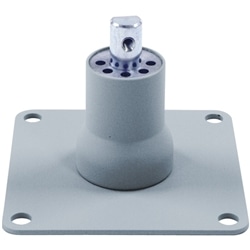 PS9シリーズ用 卓上取付ブラケット(取付穴径10mm・シルバー)