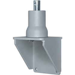 PS9シリーズ用 壁・パネル取付強化型ブラケット(取付穴径6mm・シルバー)