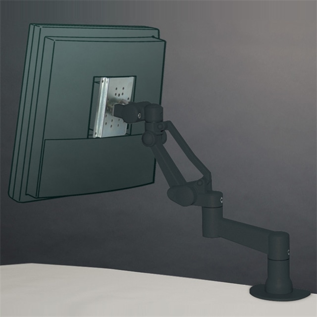 ディスプレイアーム フル機能タイプ（本体ユニット：ブラック 8Kg対応）