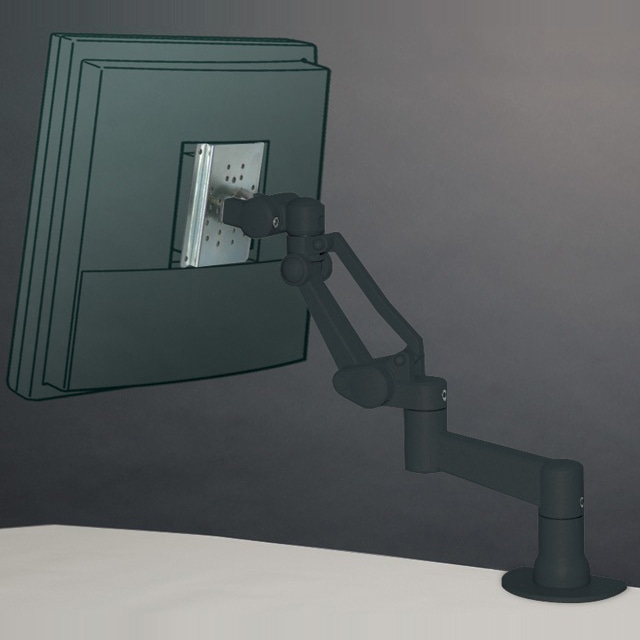 ディスプレイアーム フル機能タイプ 本体ユニット（ブラック 4Kg対応）