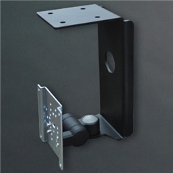 10Kg対応 大画面用天吊り固定金具（ブラック）