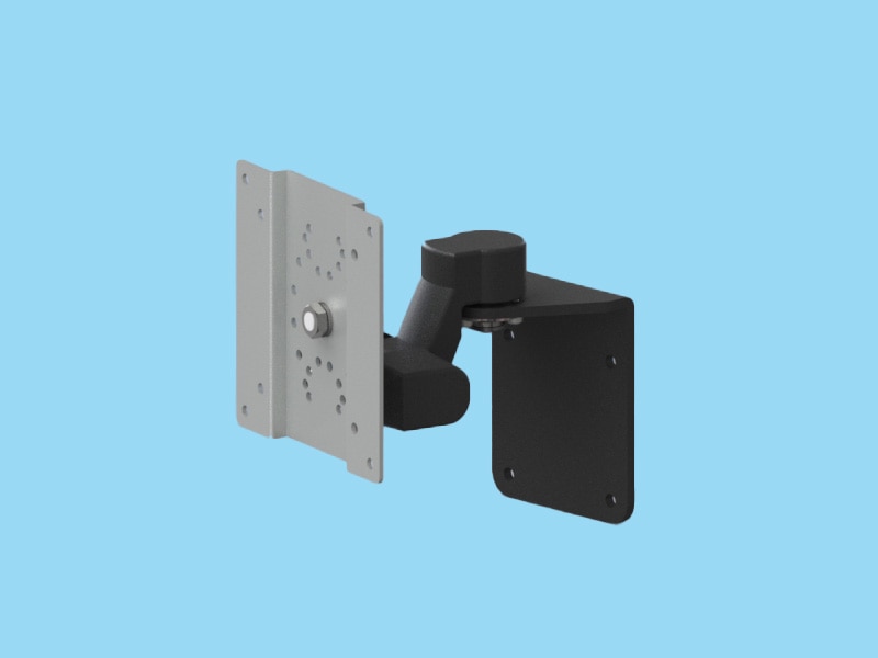 2Kg対応 ディスプレイ用 壁取付金具（ブラック）