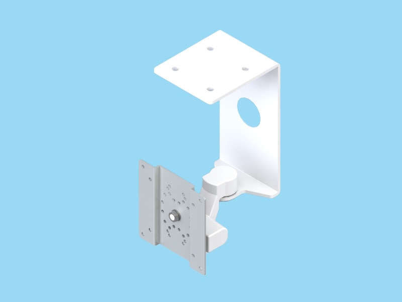 4Kg対応 ディスプレイ用 天吊用金具（ホワイト）