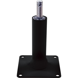 PXBタイプ ロング支柱卓上取付ブラケット（穴径7mm・ブラック）