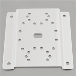 VESA規格75mm 取付アダプタ(ライトグレー塗装)