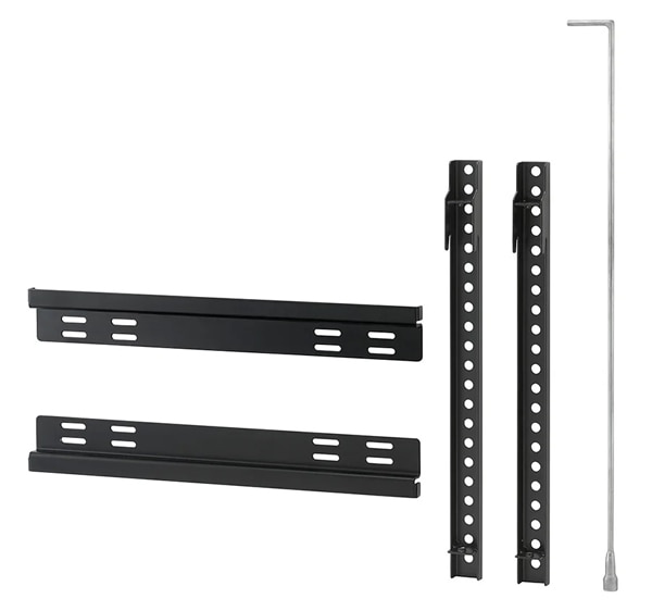 マウント金具 ディスプレイ取付金具 VESA規格対応 耐荷重35kg以下 ディスプレイ固定用の長尺スパナ付