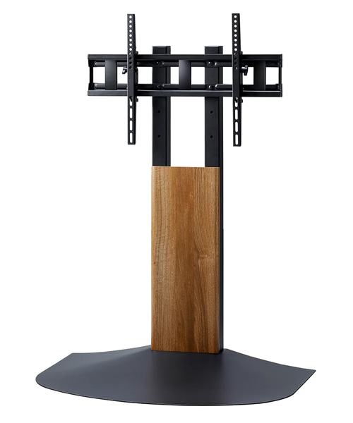 壁寄せTVスタンド LOWタイプ 40～86V用/ダークブラウン