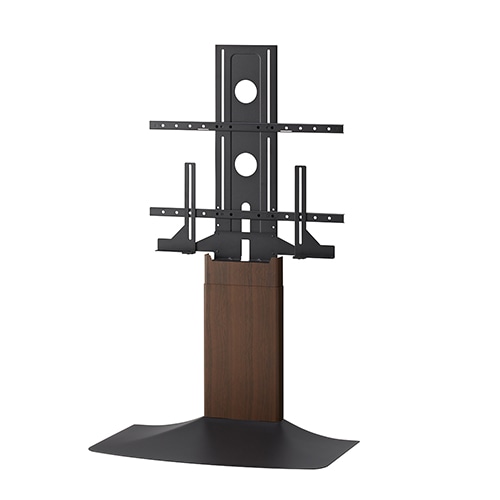 壁寄せTVスタンド 48～77V用 ダークブラウン/ブラック