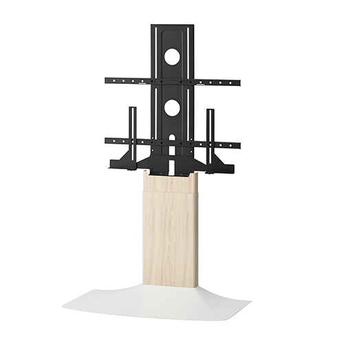 壁寄せTVスタンド 48～77V用 ナチュラル/ホワイト