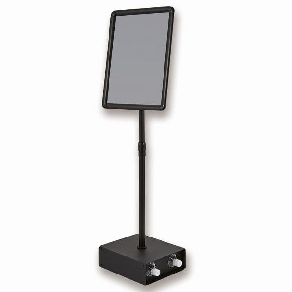 転倒防止アルミ枠ポスタースタンド A3サイズ