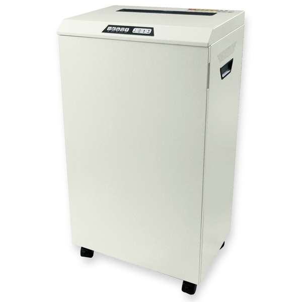 業務用クロスカットシュレッダー A3対応 金属ボディ採用 最大29枚細断(50Hz) ダスト容量90L 定格時間60分 細断寸法4×30mm W520×D385×H935mm