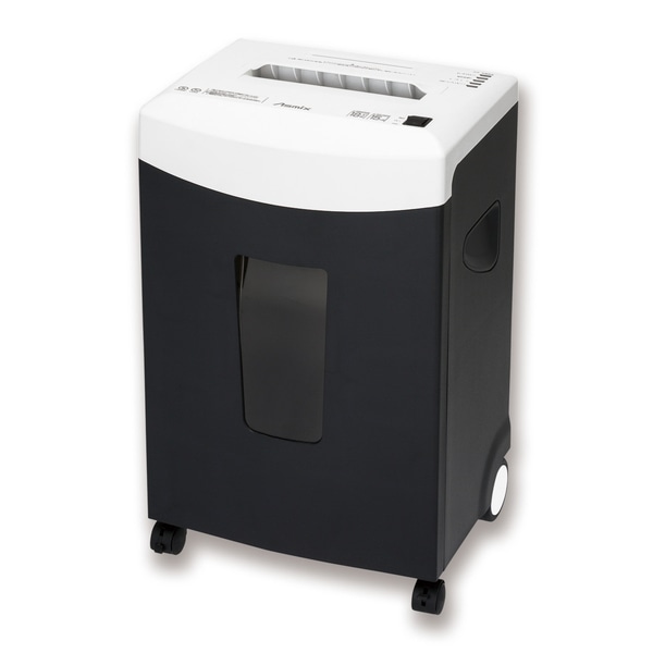 クロスカットシュレッダー A4 最大20枚細断 4×22mm A4紙918枚収容（33L） 定格時間15分 メディア対応