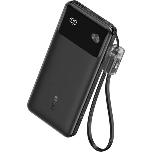 Anker Power Bank (10000mAh 22.5W 2 Ports) ブラック