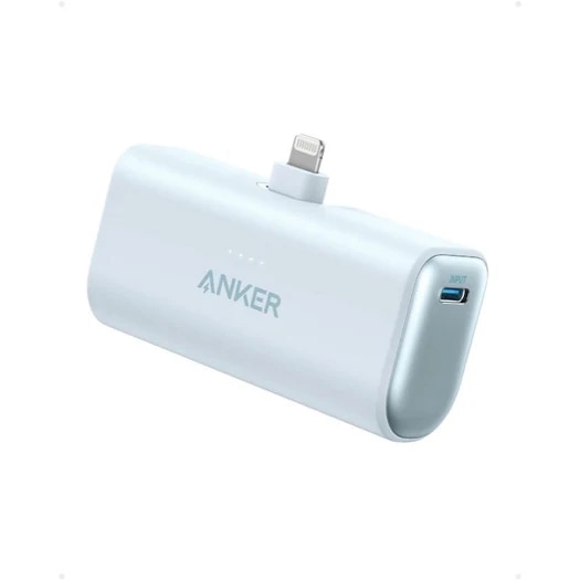 Anker Nano Power Bank (12W Built-In Lightning Connector) ブルー