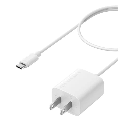 Anker Charger (12W、Built-In 1.5m USB-C ケーブル) ホワイト