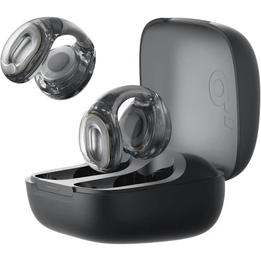 Soundcore C40i (Bluetooth 5.4) クリアブラック オープンイヤー型ワイヤレスイヤホン