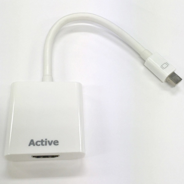 mini DisplayPort to HDMI2.0変換アダプタ