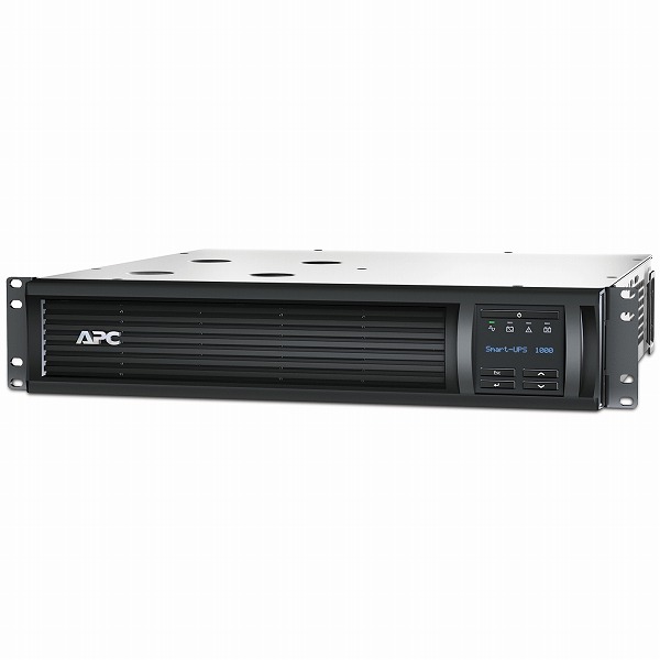APC Smart-UPS、Line Interactive、1000VA、Rackmount 2U、230V、4x IEC C13 outlets、SmartConnect Port+SmartSlot、AVR、LCD