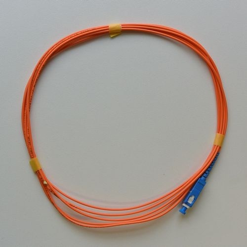 マルチモード光パッチコード GI62.5 単芯 片端SC 3m 橙色