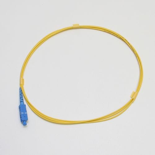 シングルモード光パッチコード 単芯 片端SC 1m 黄色