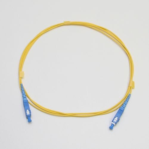 シングルモード光パッチコード 単芯 SC-SC 4m 黄色