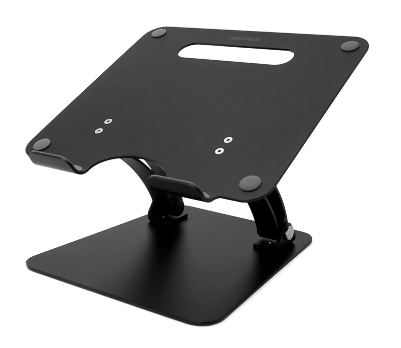 ノートパソコン用アルミスタンド LIFT UP-STAND BY ME ブラック