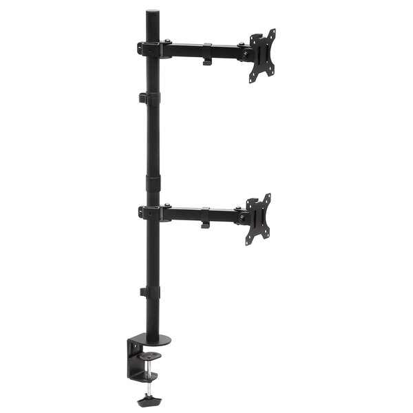 水平ロングポール 液晶モニターアーム 2枚用