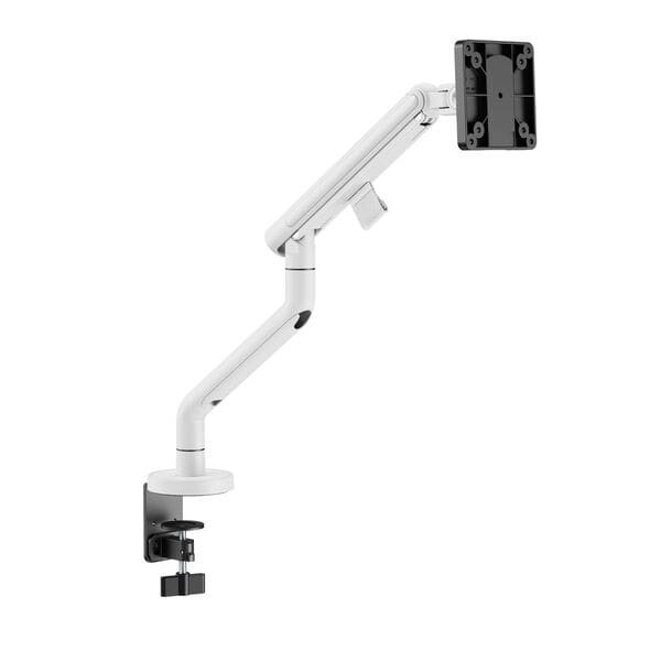 メカニカルスプリング式 液晶モニターアーム ホワイト 1枚用